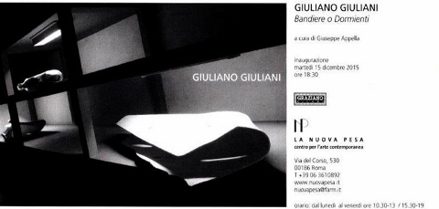 Giuliano Giuliani - Bandiere o dormienti